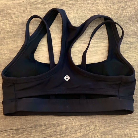 Lululemon Black Sports Bra - Picture 2 of 2